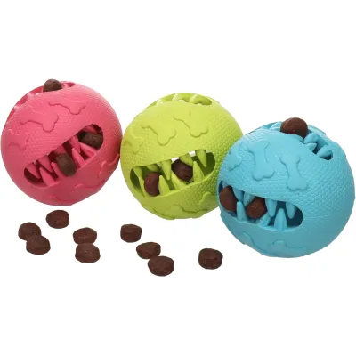 JOUET TANNU BALLE À FRIANDISES PLUSIEURS COULEURS 7,6CM ASSORTIMENT